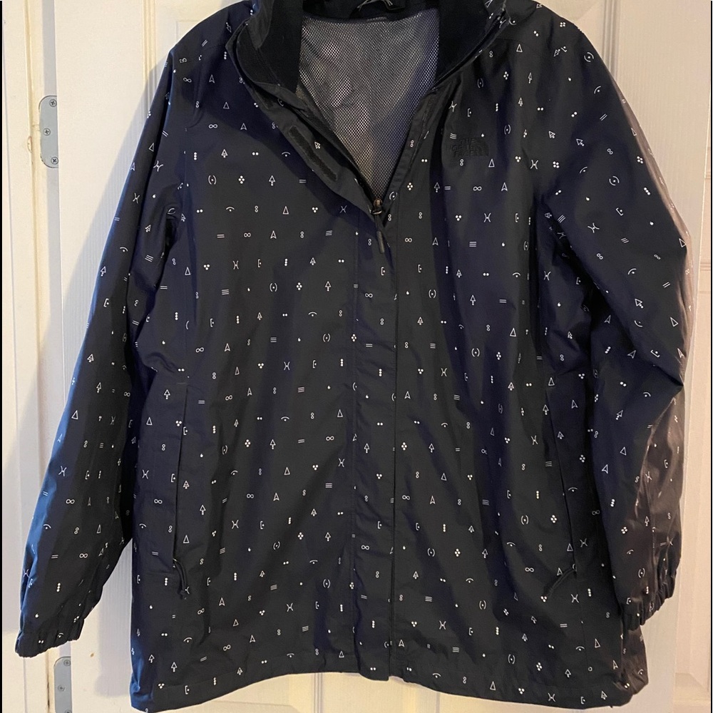 The north face raincoat